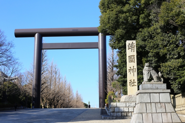 靖国神社の鳥居
